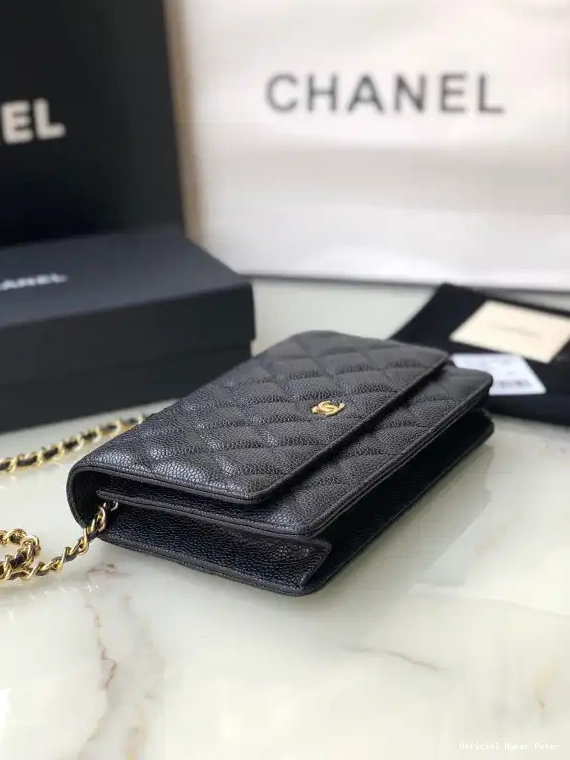HyperPeter CHANEL CAVIAR CHAIN WALLET 0704